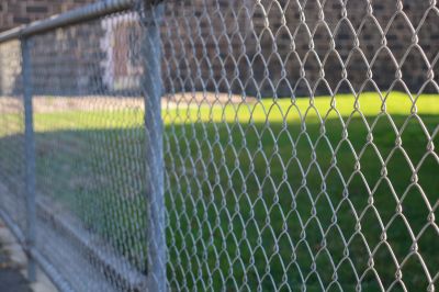 Chain-Link Security Fence