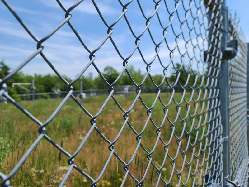 Wire Mesh Fence Installation